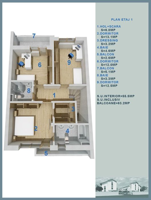 COMARNIC 96 RESIDENCE - Locuinte premium, comunitate restransa!