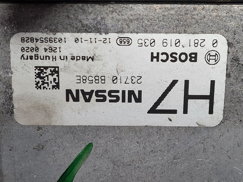 Calculator motor Nissan Qashqai Facelift 1.6 Dci 2010 - 2013 130CP Manuala R9M (955) Diesel 0281019035 Garantie