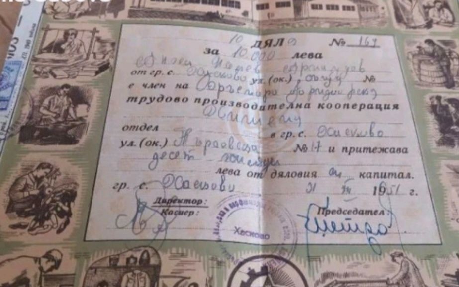 Дялове от кооперации