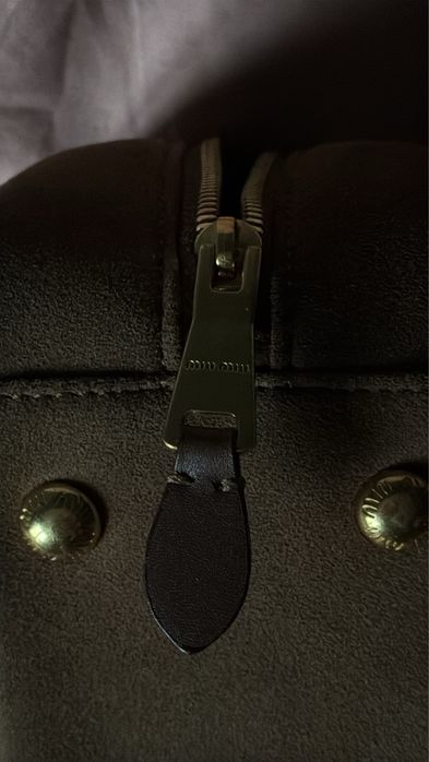 Замшевая Сумка Miu Miu