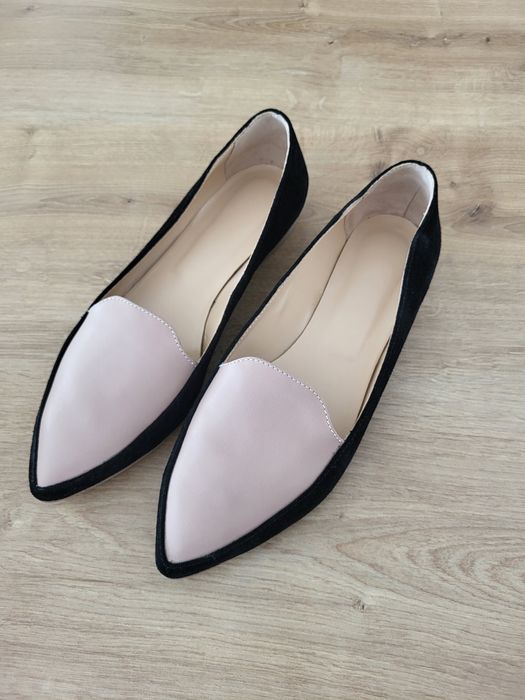 Balerini Giuka piele naturala