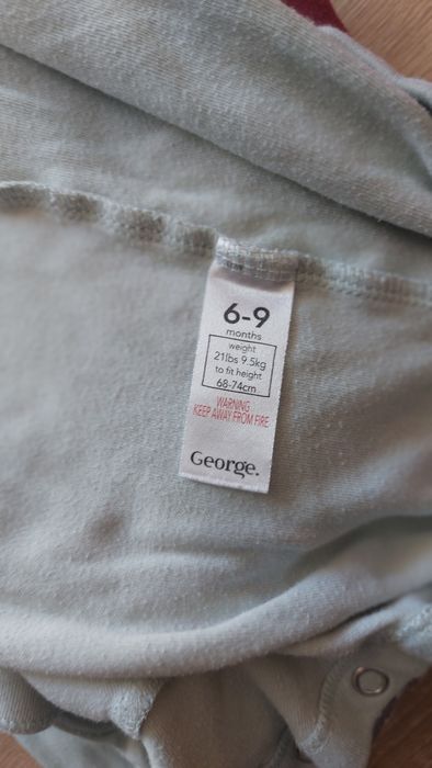 Ромпъри за момиче 6-9 месеца