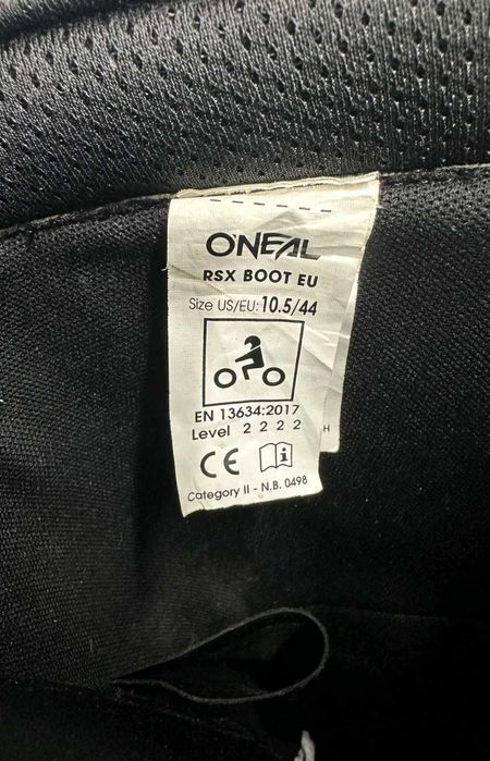 Мотокрос ботуши ONEIL 44 EU номер