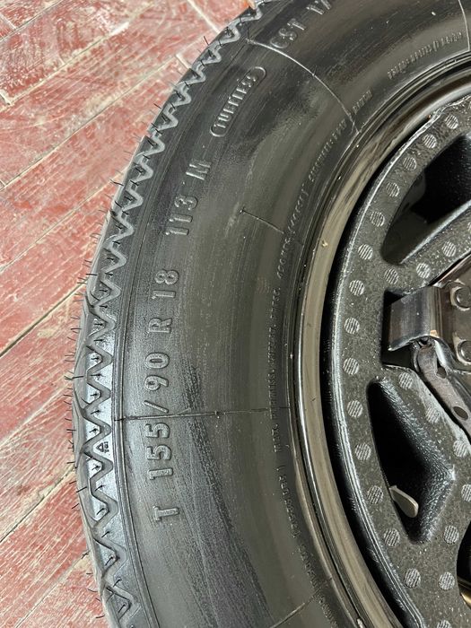 Резервна гума комплект BMW X6 18 цола (нов) + постелка за багажник