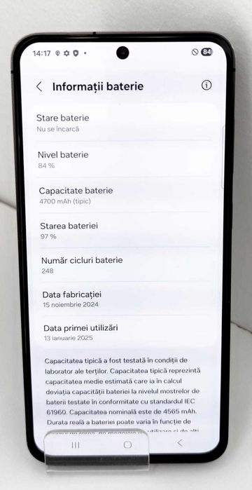 (AG35) Telefon Samsung S24 FE      B36121 - Garantie 2 ani !