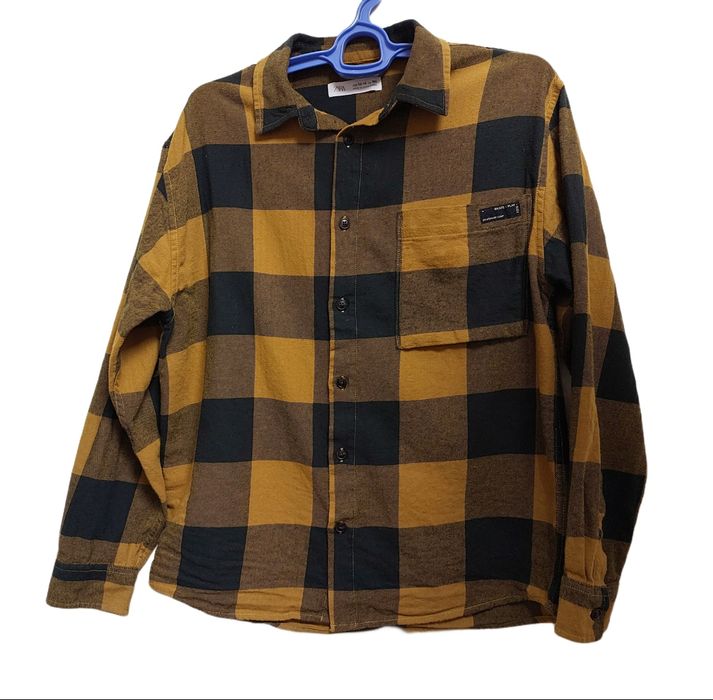 Клетчатая рубашка Zara