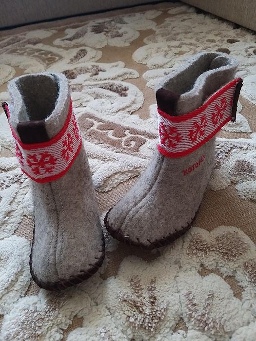 Валенки "Котофей" по стельке 15 см