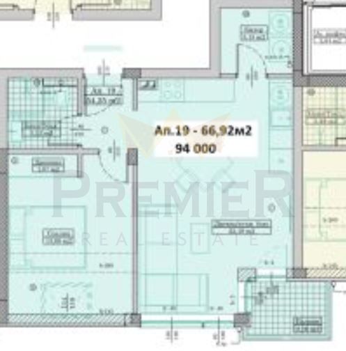 Продава се Двустаен апартамент в Варна, Възраждане 3 - 67 кв.м за 716 €/кв.м - Снимка #2