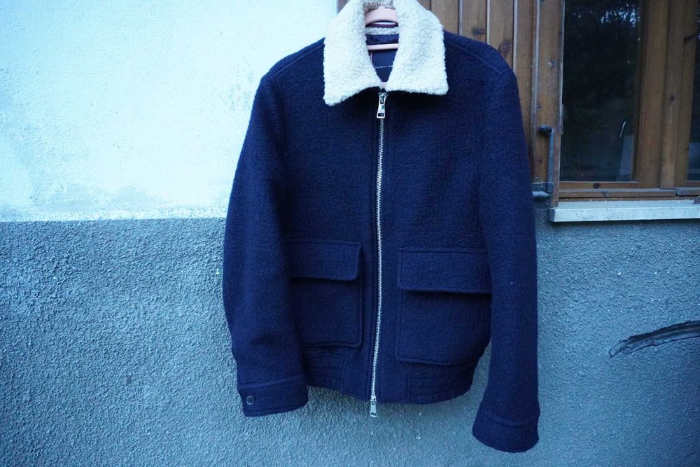Geaca Lana 65% Tommy Hilfiger Ocazie
