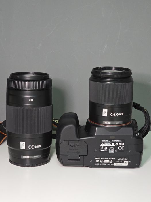 Kit Sony A 200 + Sony 18-70 + Sony 75-300