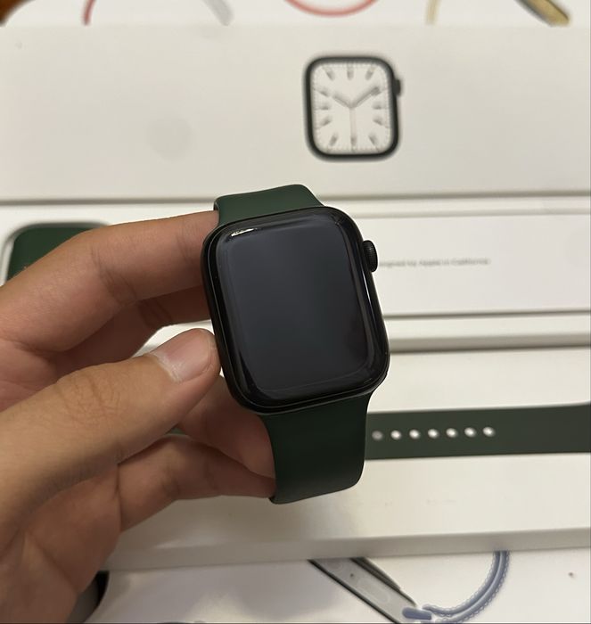 Apple watch 7/45 80% Green