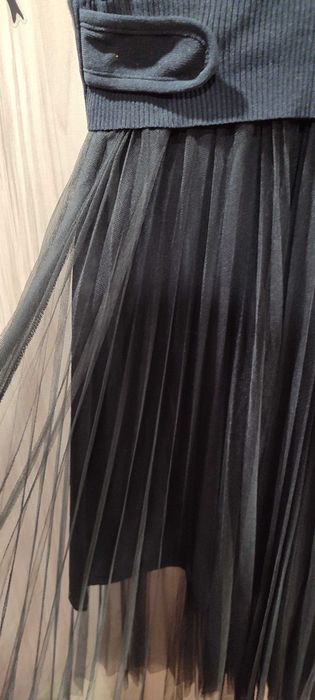 Дамска черна рокля