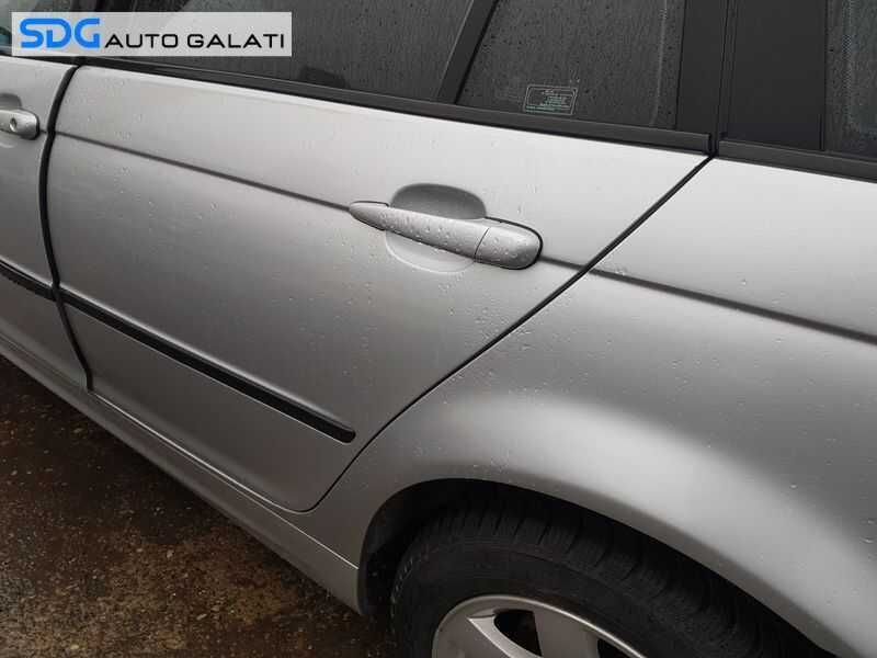 Usa Portiera Stanga Spate Dezechipata BMW Seria 3 E46 Berlina Sedan 1998 - 2006 Culoare 354/7 Titansilber Metallic