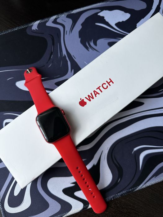 Apple Watch series 6 red aluminum