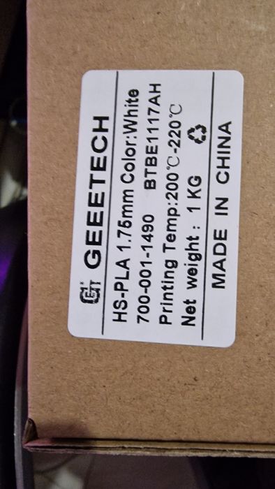 Geeetech High Speed PLA filament за 3D принтери различни цветове