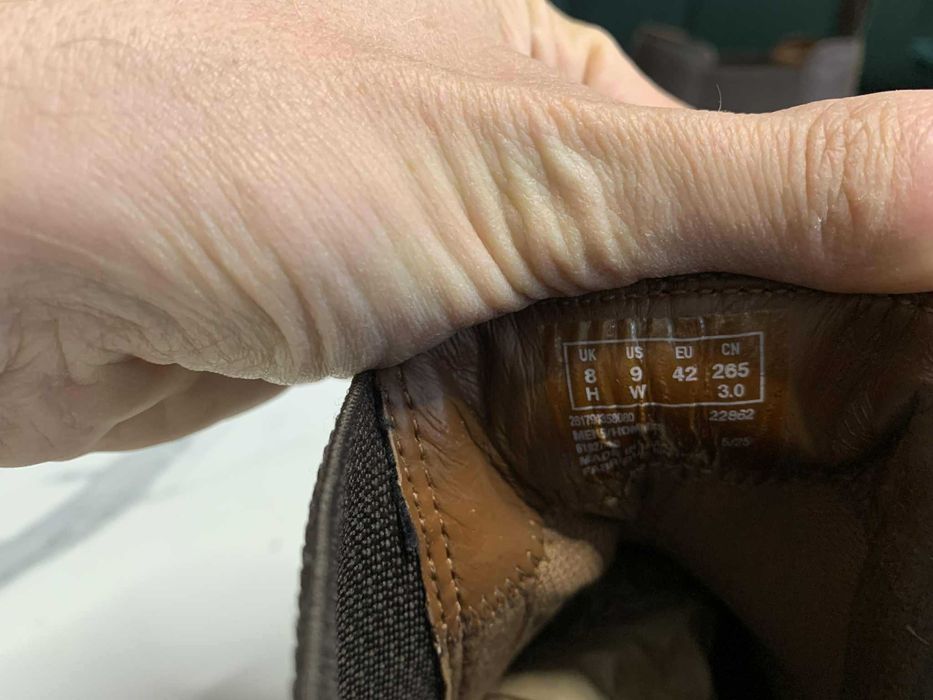 Кожени Ботуши, Clarks, тъмнокафяви