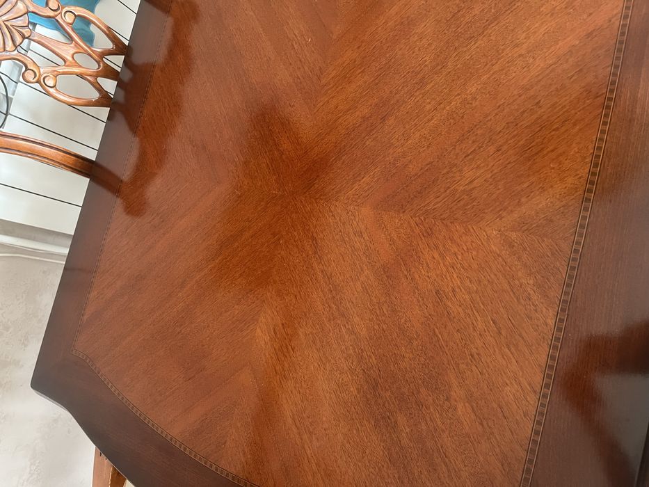 Маса за хранене с 6 стола