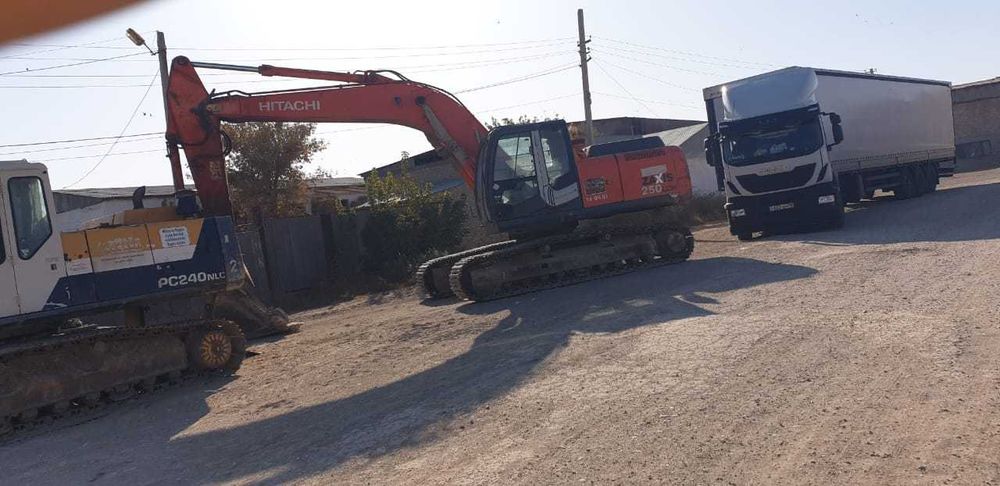 Услуги экскаватора Хитачи по всему Казахстану