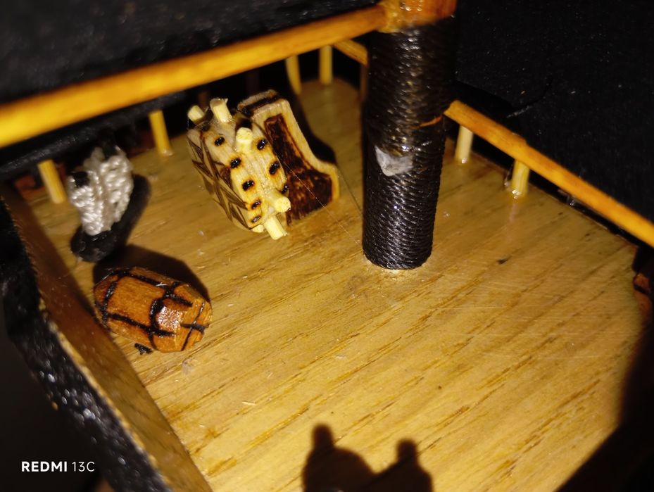 Корабль ручная работа