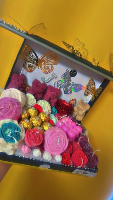 Ornament din ceara de soia non -toxica, lumanari parfumate