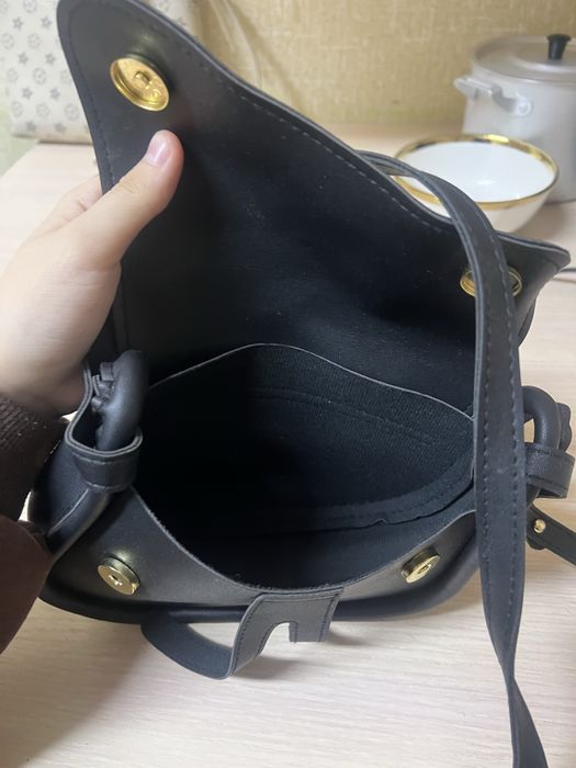 Сумка кросс-боди экокожа черный