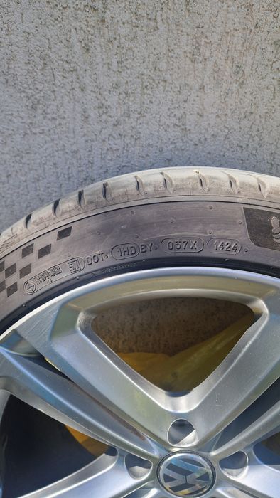 Vănd jante tiguan R -line 19 + anvelope  255/40/19