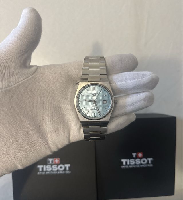 Tissot PRX Powermatic 80 Tiffany Blue