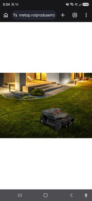 Robot de gazon Ambrogio Zeta R -nou sigilat