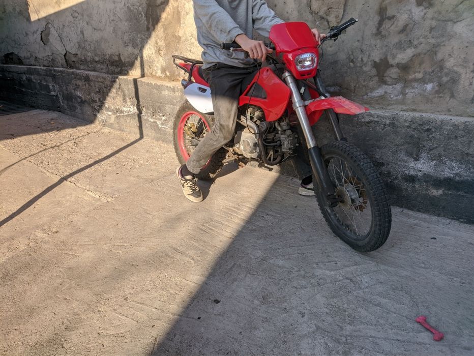 Питбайк эндуро 110кубов, механика.