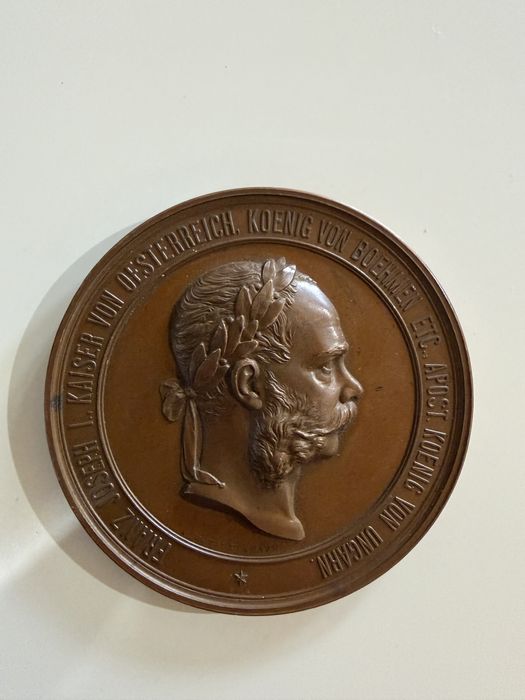 Medalie bronz Franz Joseph I