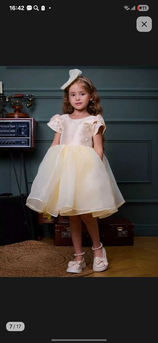 Нарядное платье для девочек