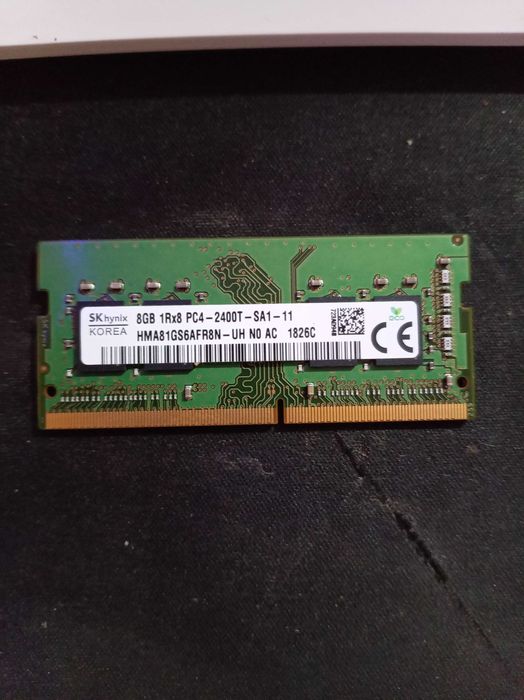 8GB DDR4 RAM (laptop RAM)