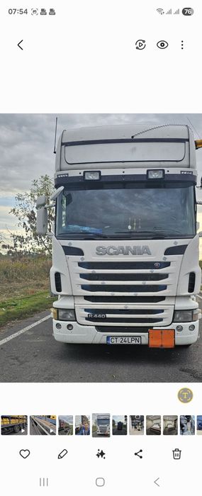 Vand cap tractor Scania 440 an fab  2011