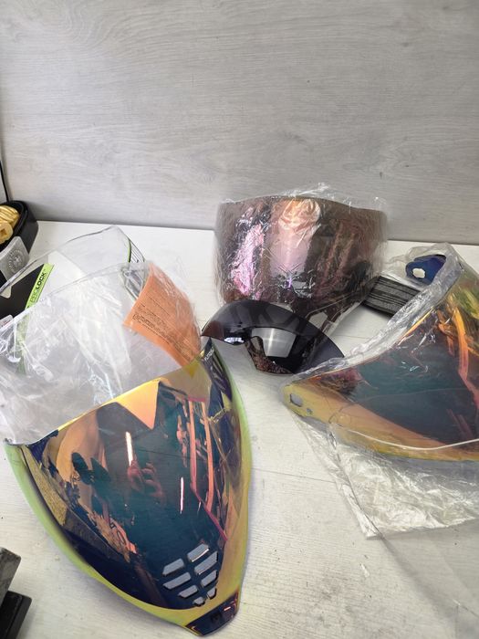 Icon AIRFLITE Battlescar 2 Helmet Каска Нова с Визьори Размер L 59-60
