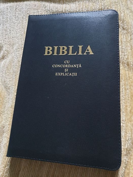 Biblia cu concordanță și explicații,  nouă