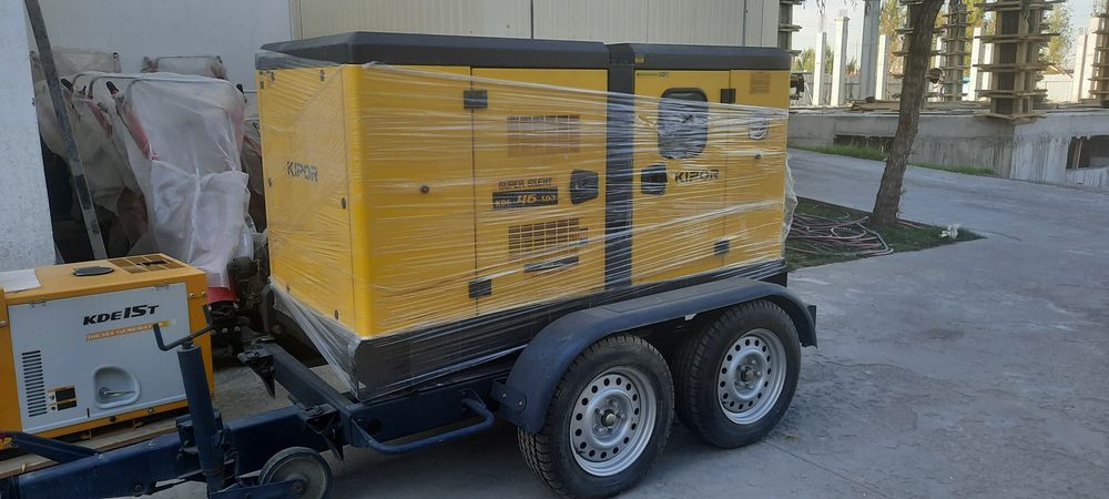 KIPOR генератор треллер 46 кВа 37 кВт (движок)