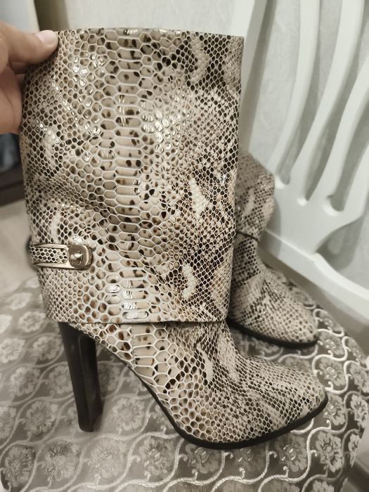 Полусапожки кожанные