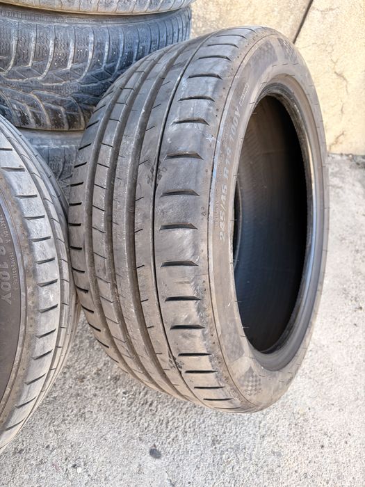 Set 2 anvelope second hand KUMHO ECSTA PS91 245 45 R 18 100Y DOT 3924