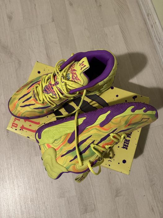 Puma LaMelo Ball Mb.03 Basketball Shoes Yellow/Purple