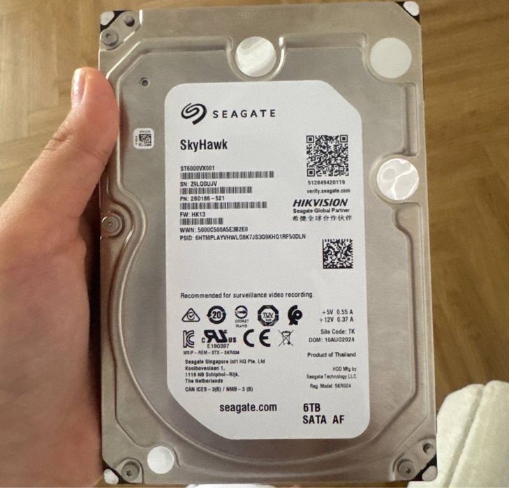 Seagate SkyHawk 6TB (ST6000VX001)
