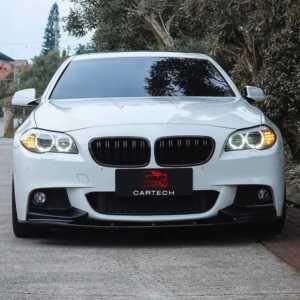 Преден лип спойлер за BMW F10 / F11 M-Tech / M Performance–Черен гланц