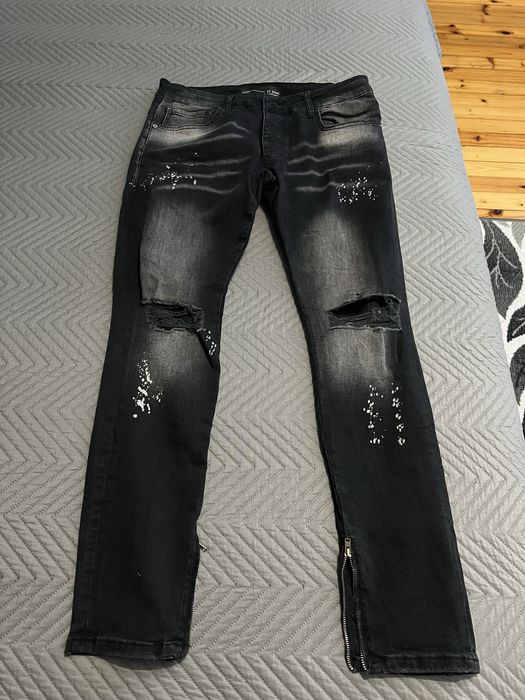 Мъжки Черни Дънки