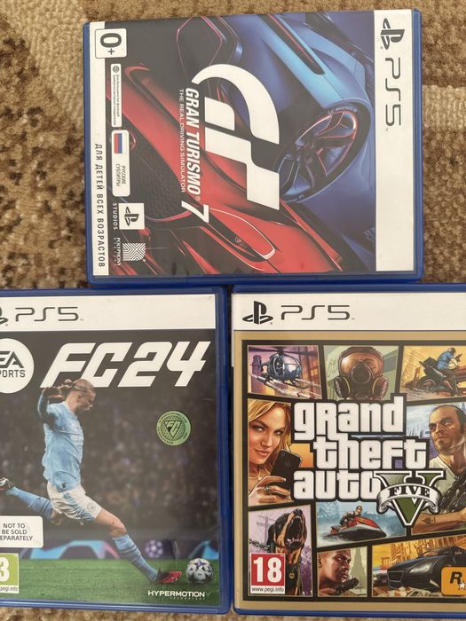 Ps5 1000гб +2геимпаида +3 игры