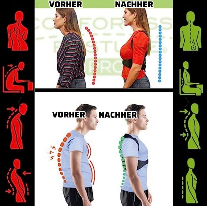 Поддържащ гръб колан Posture PRO