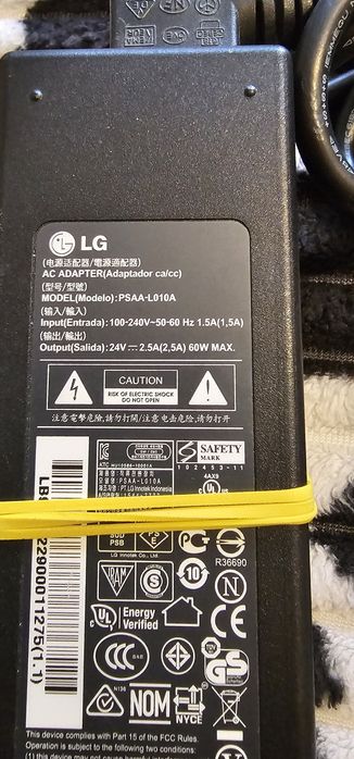 Sursa alimentare 24V  2,5A LG funcțional