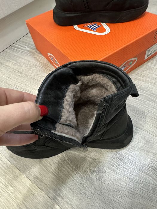 Зимние натуральные сапоги !