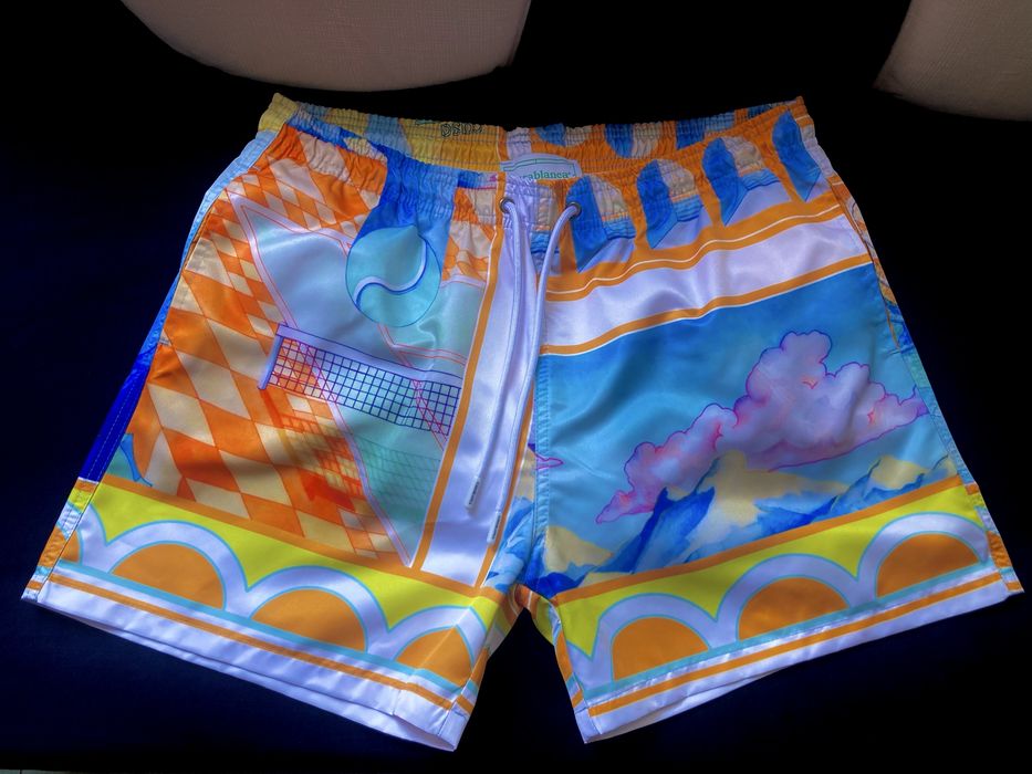 CASABLANCA ‘ tennis club  swimwear.  Плажни шорти.   /L/XL