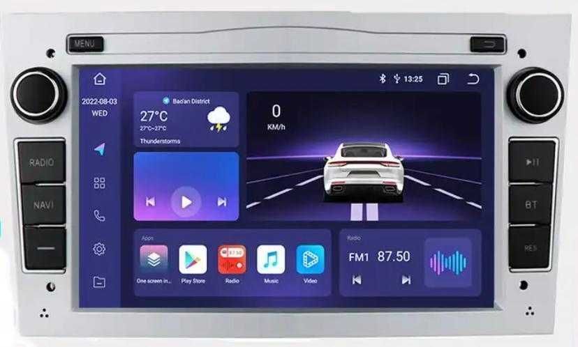 1-8GB Navigatie Android Opel Astra H Vectra C Corsa D Zafira B CARPLAY