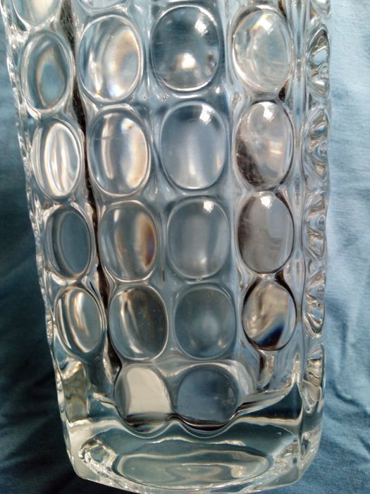 Масивна ваза от оловен кристал