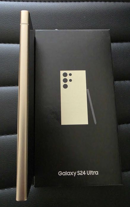 ПРОДАВАМ Galaxy S24 Ultra 512GB+12GB RAM златен